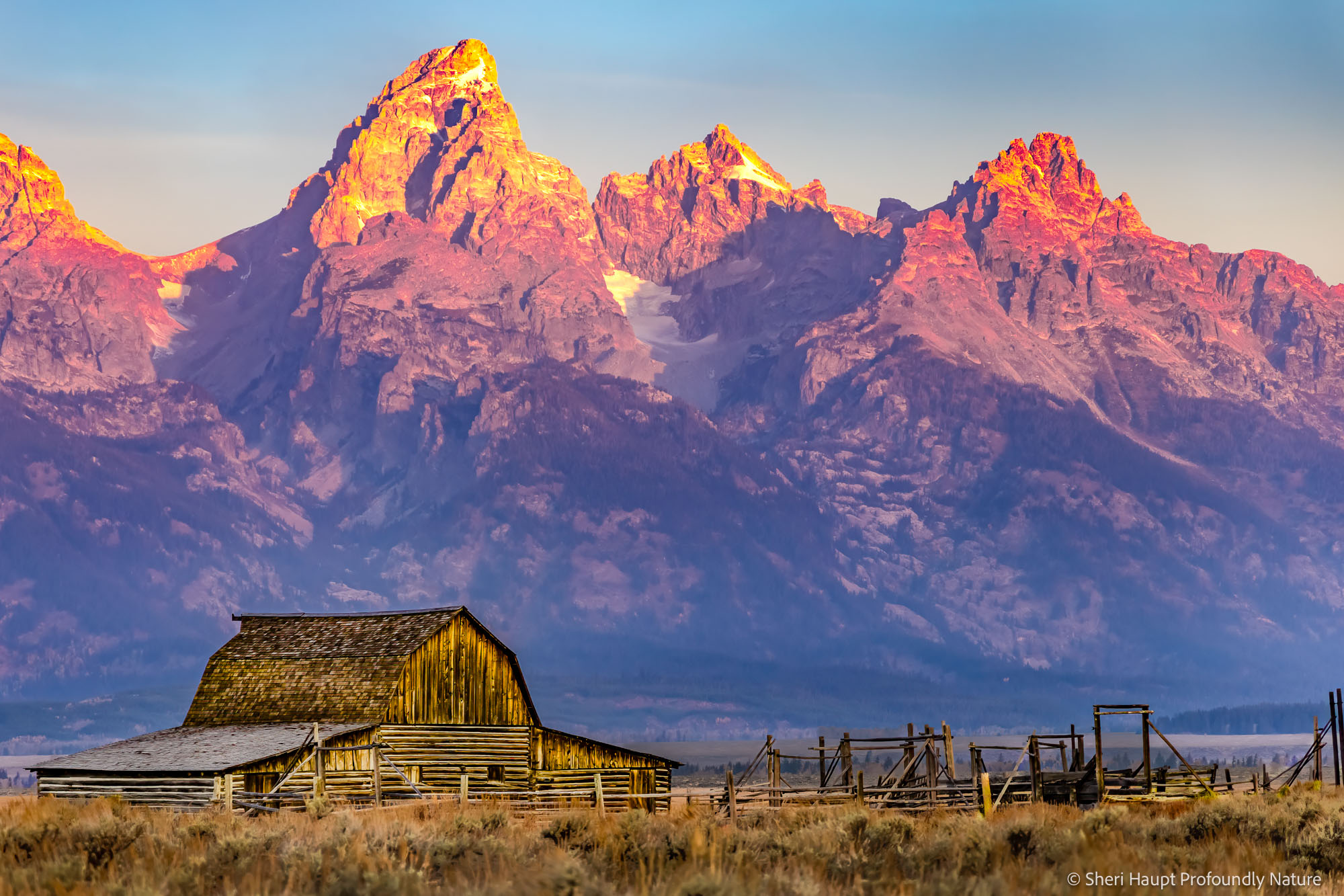 Enduring Light Tetons, Wyoming