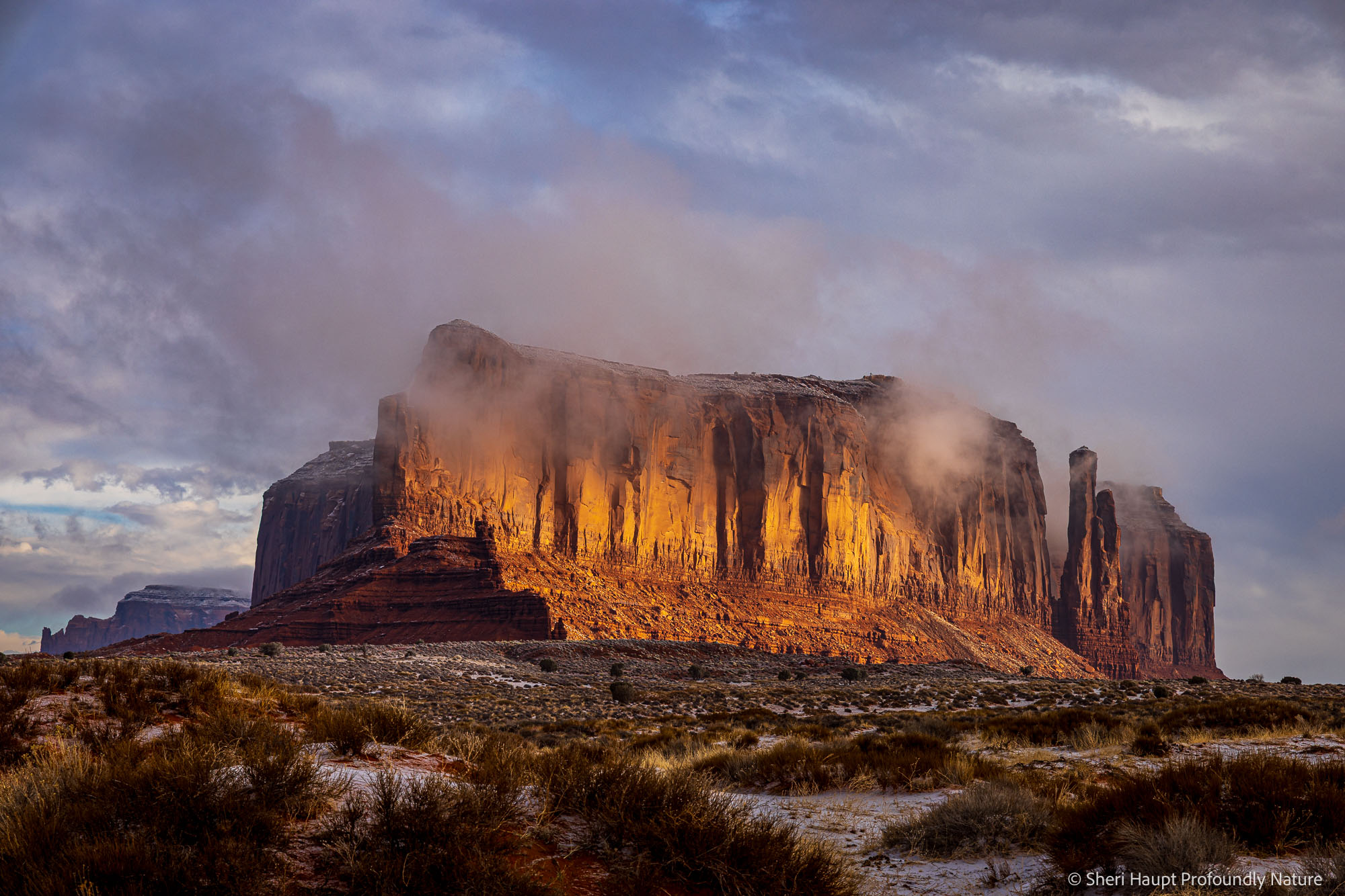Emergence Winter storms transformed Monument Valley into something few visitors ever witness. As low clouds drifted across the towering...